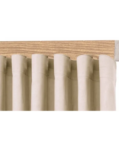 Binario per tende tipo legno H42 Rovere