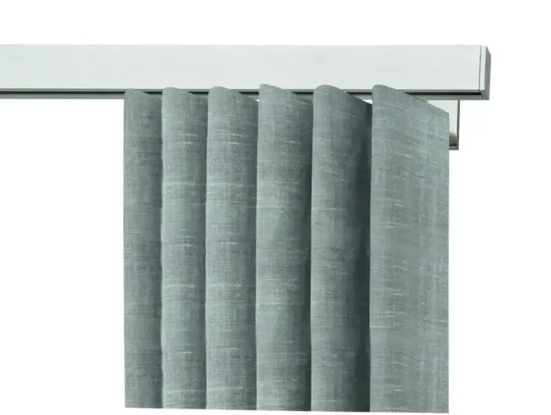Binario per tende alto 3,2 cm lucido o satinato