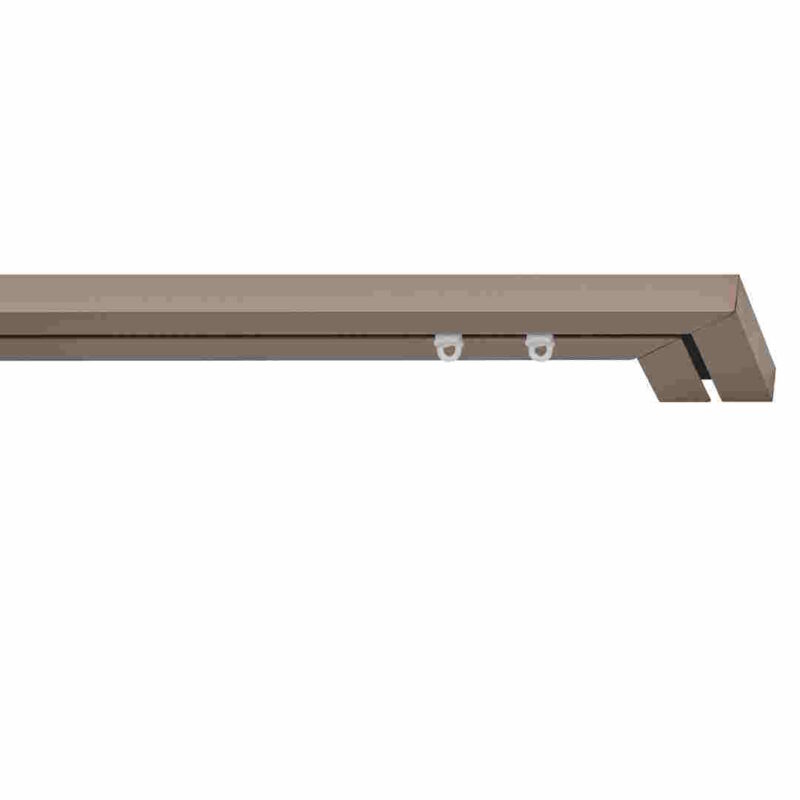 Binario per tende angolare t.18